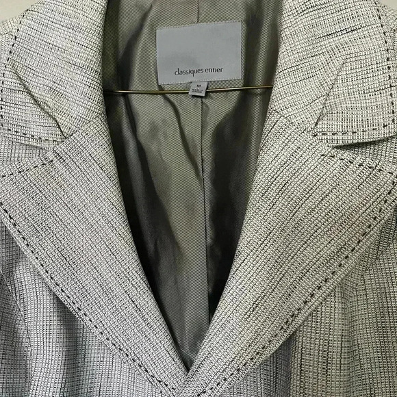 [M] Classiques  Entier 3/4 Sleeve Blazer Jacket - Picture 2 of 11